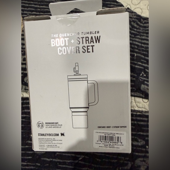 Stanley Quencher Boot and Straw Cover Set designed to fit 40 oz tumblers - Picture 2 of 5